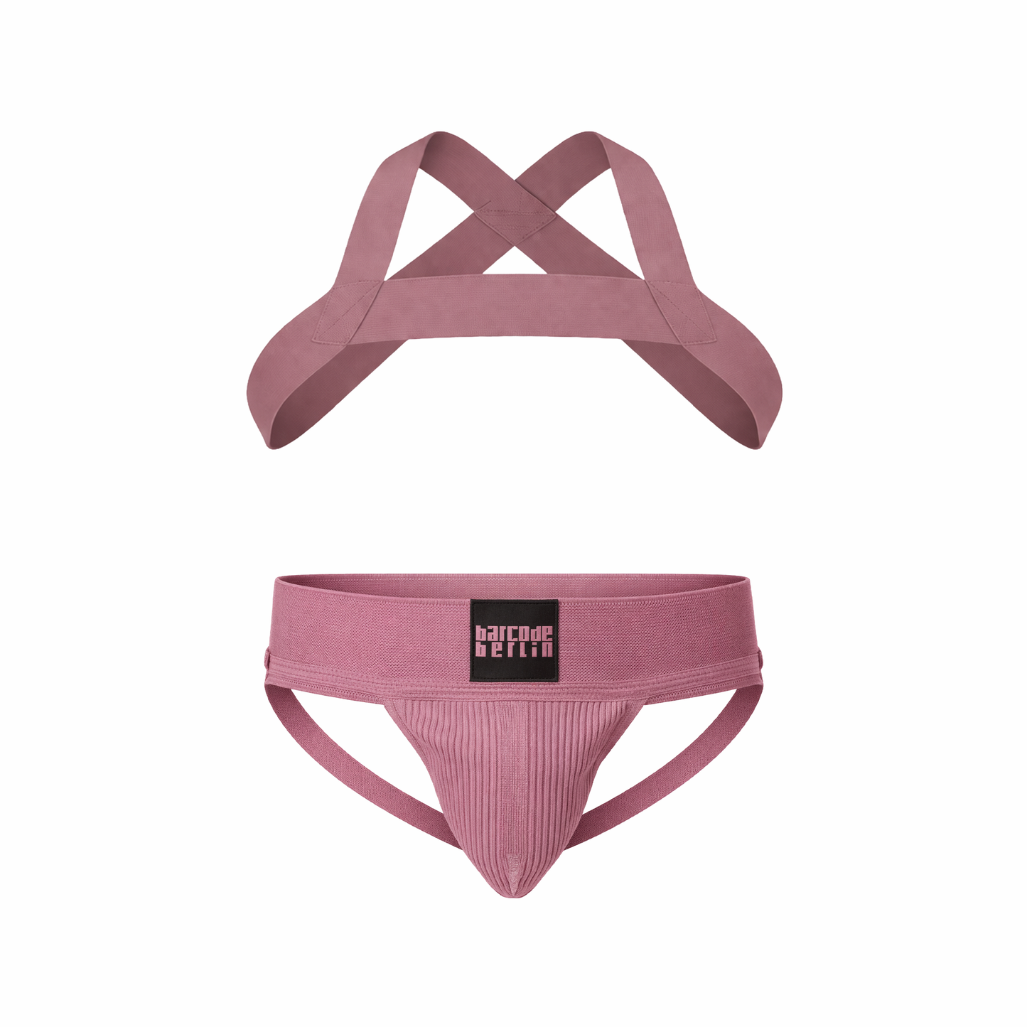 Barcode Berlin Multipack 1x Sergey Jockstrap + 1x Matt Pop Harness Brownishpurple