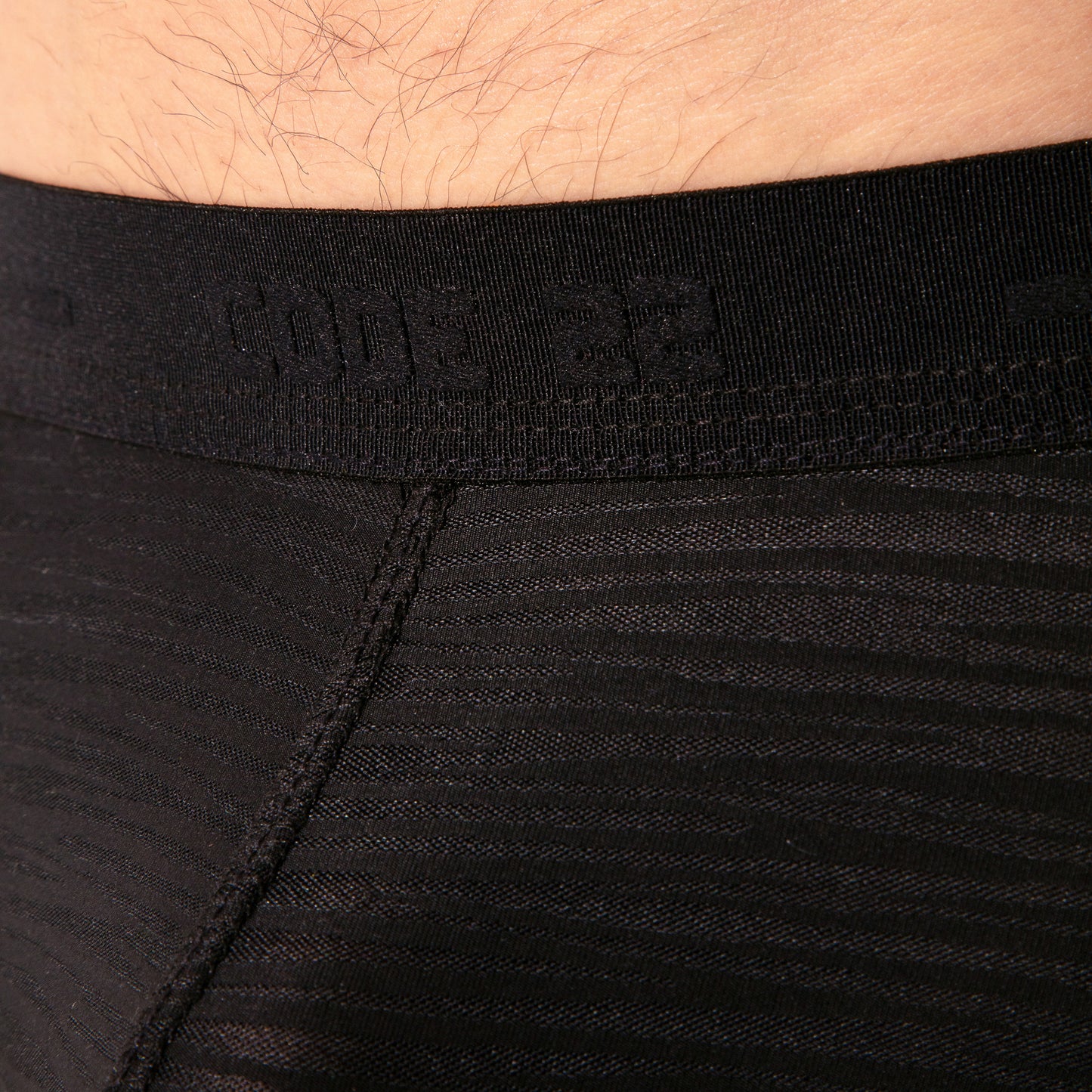 CODE 22 Zebra Jockstrap Black