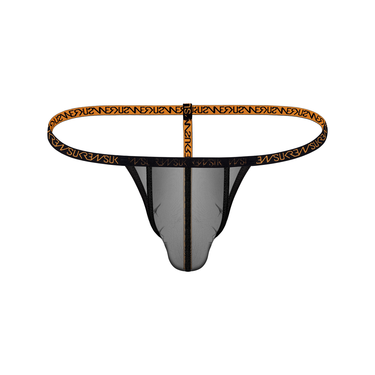 SUKREW Sheer G-String Shadow Black