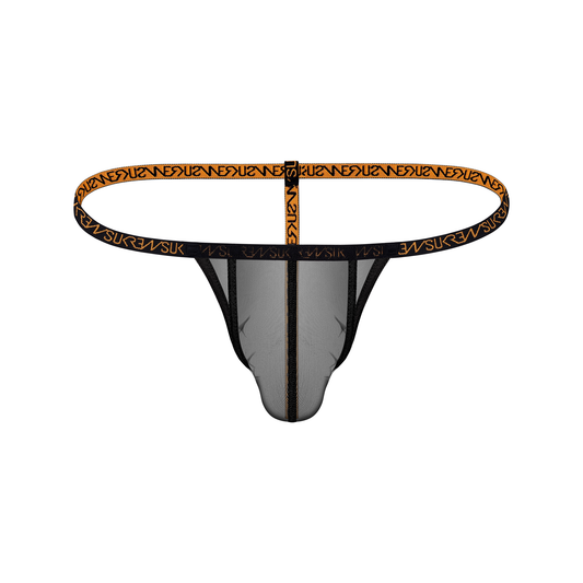 SUKREW Sheer G-String Shadow Black