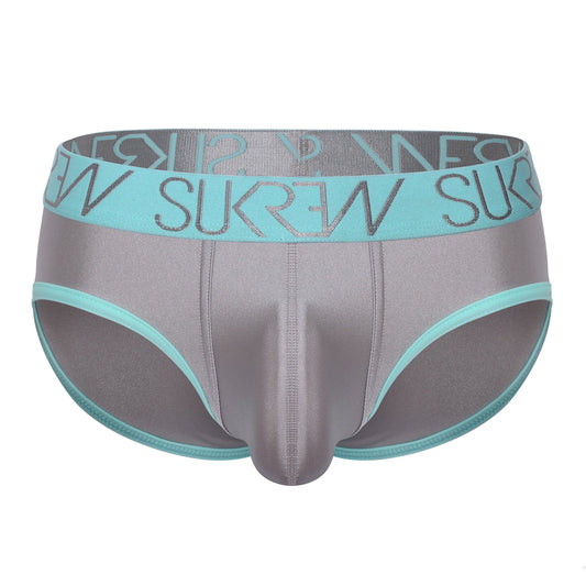 SUKREW Apex Brief Silver Sparkle